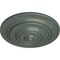 Ekena Millwork Classic Ceiling Medallion (Fits Canopies up to 4 1/8"), 13 1/4"OD x 1/2"P, Cloud Burst Crackle CM13CLCBC - alternate 2